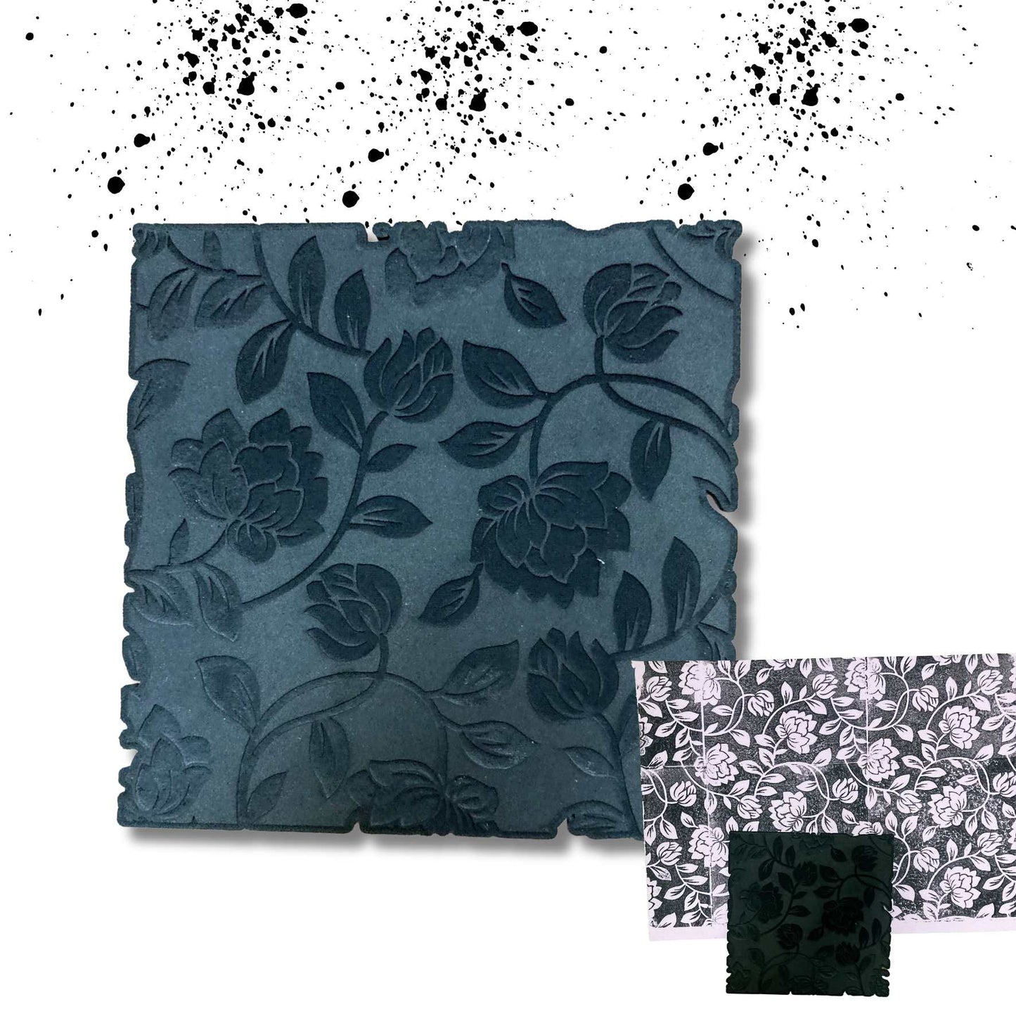 Textura rosas bajo relieve. Rapport