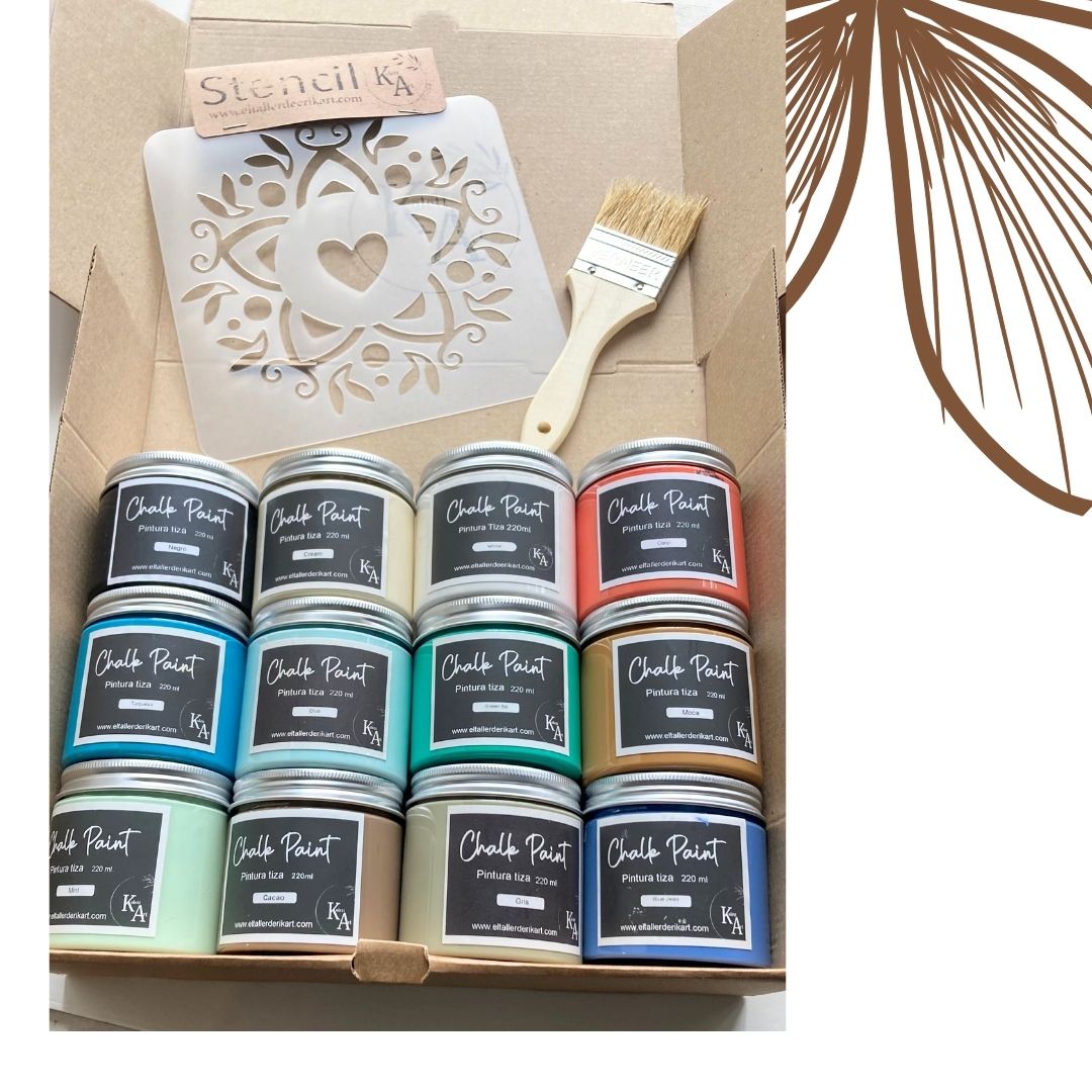 Pack 5 12 CHALK PAINT 220 ml c/u