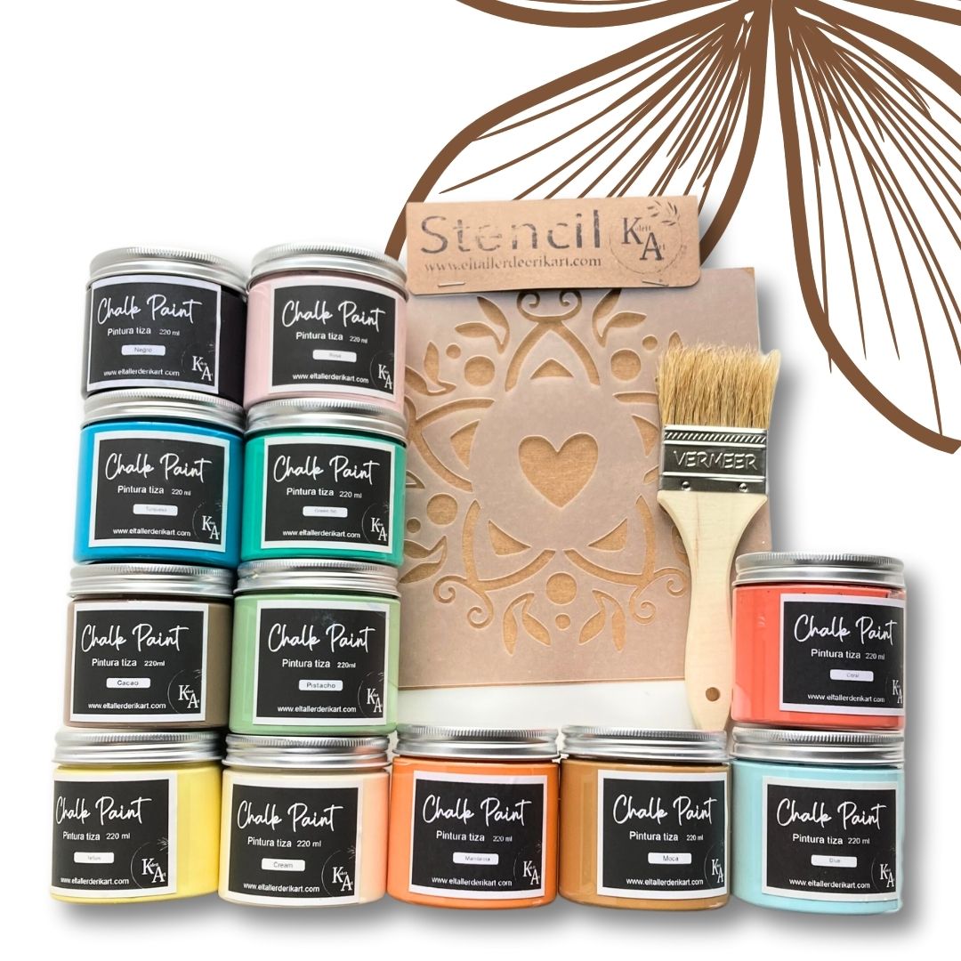 Pack 5 12 CHALK PAINT 220 ml c/u