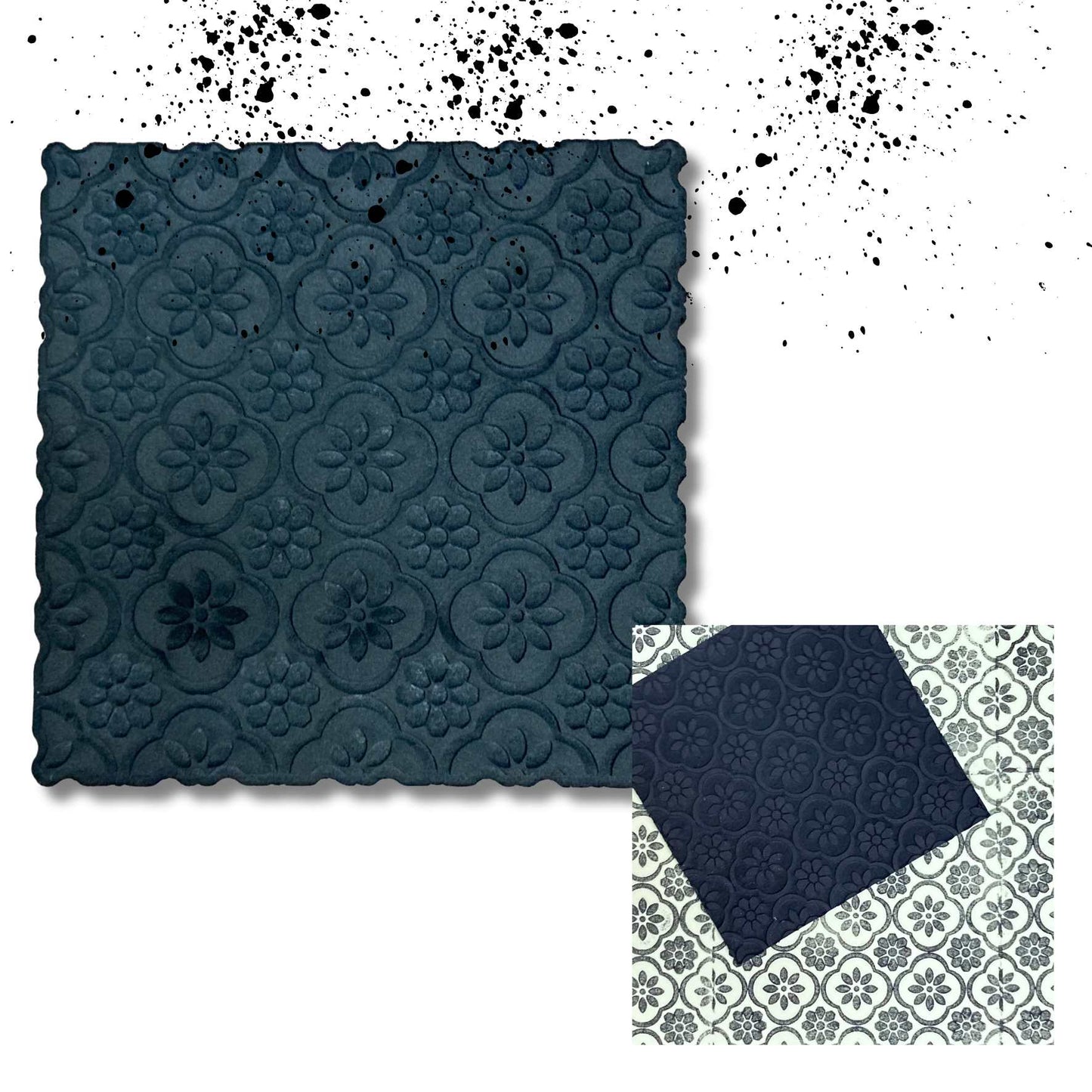 Textura 4. Rapport bajo relieve.