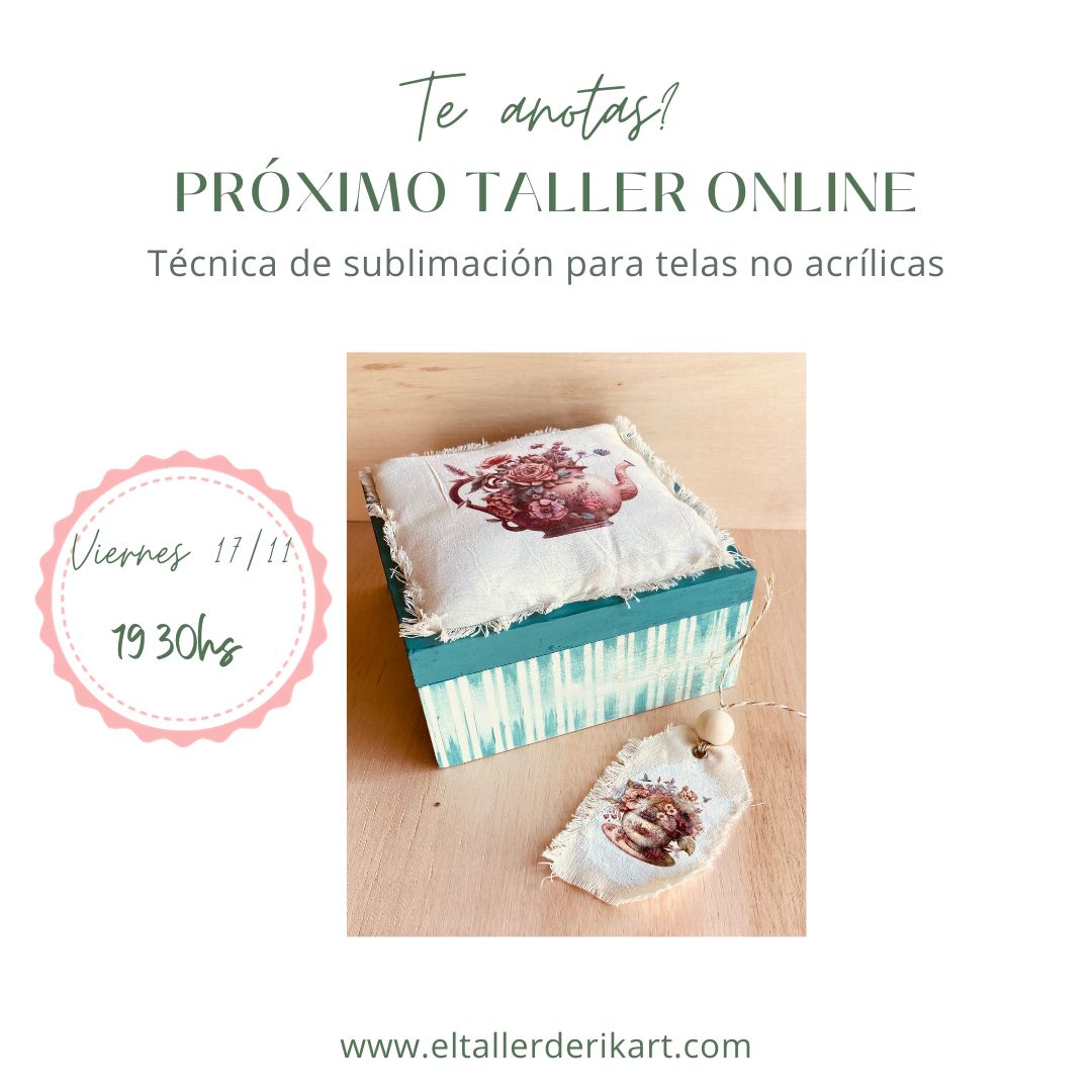Taller online viernes 17 de Noviembre