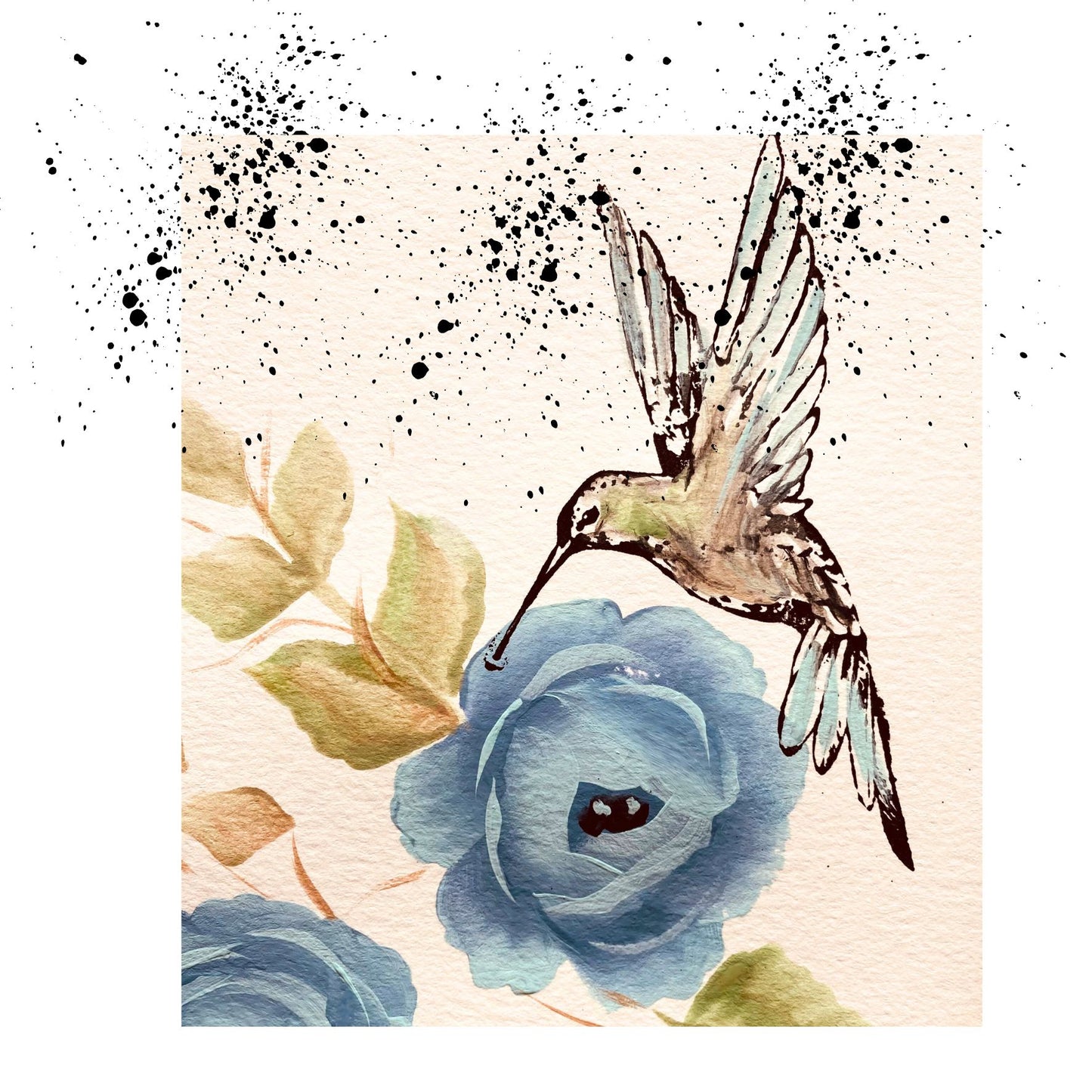 Sello Colibrí