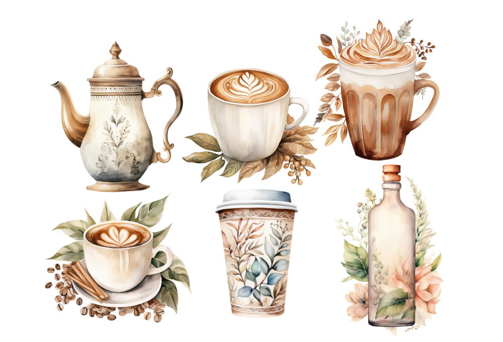 LAMINAS TRANSFER FOLRX 2 KOLETT ART CAFÉ, TÉ, COUNTRY, JARDÍN