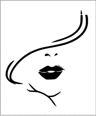 Stencils rostro 03