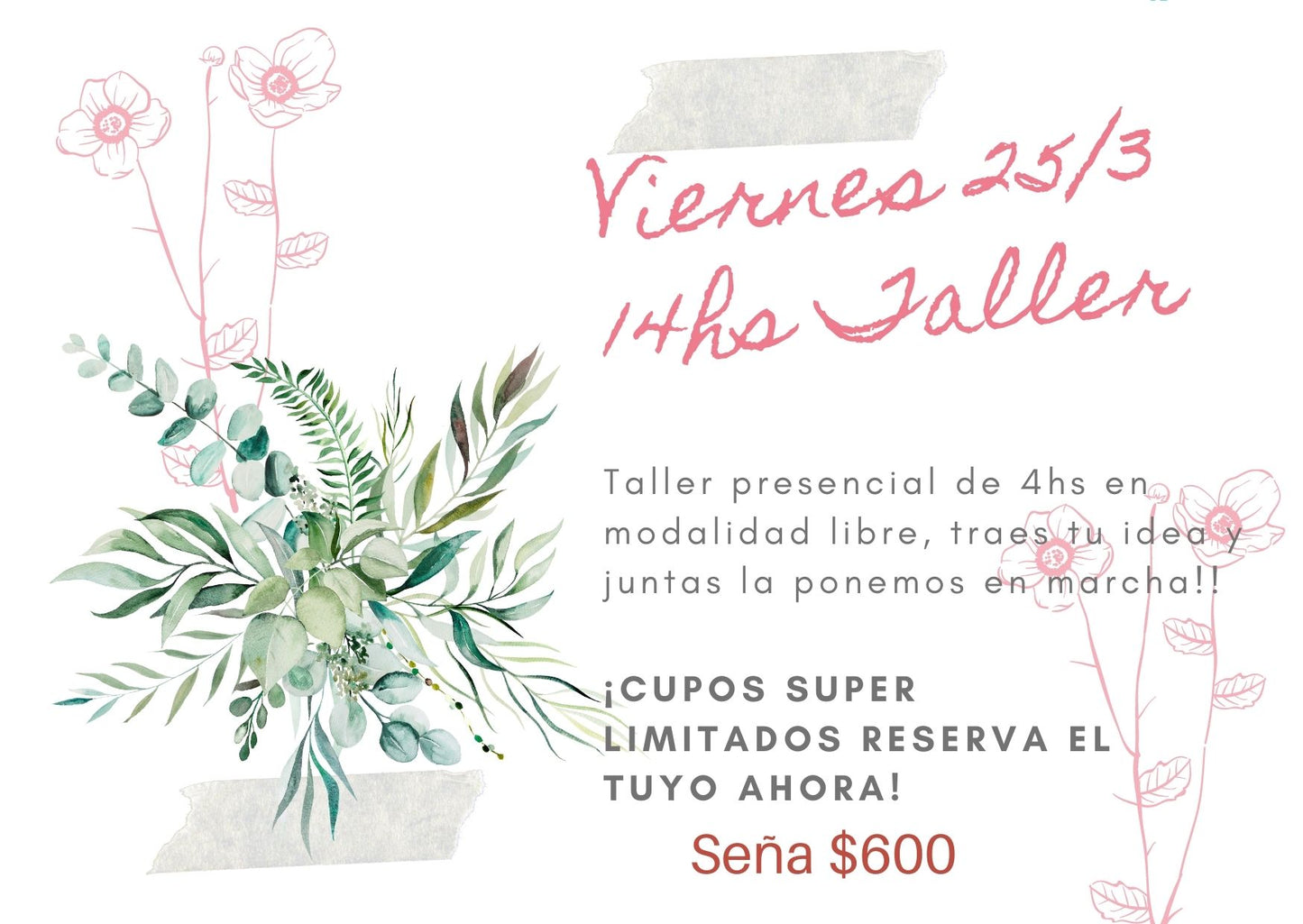 FECHAS 1 VIERNES al mes !Reserva la tuya!