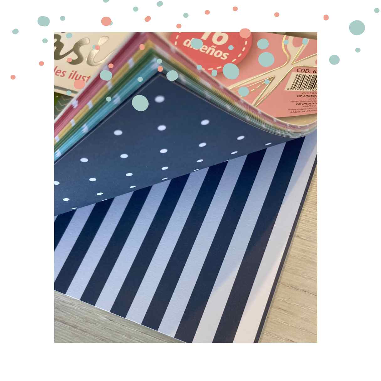 Papeles para Scrap 24 hojas