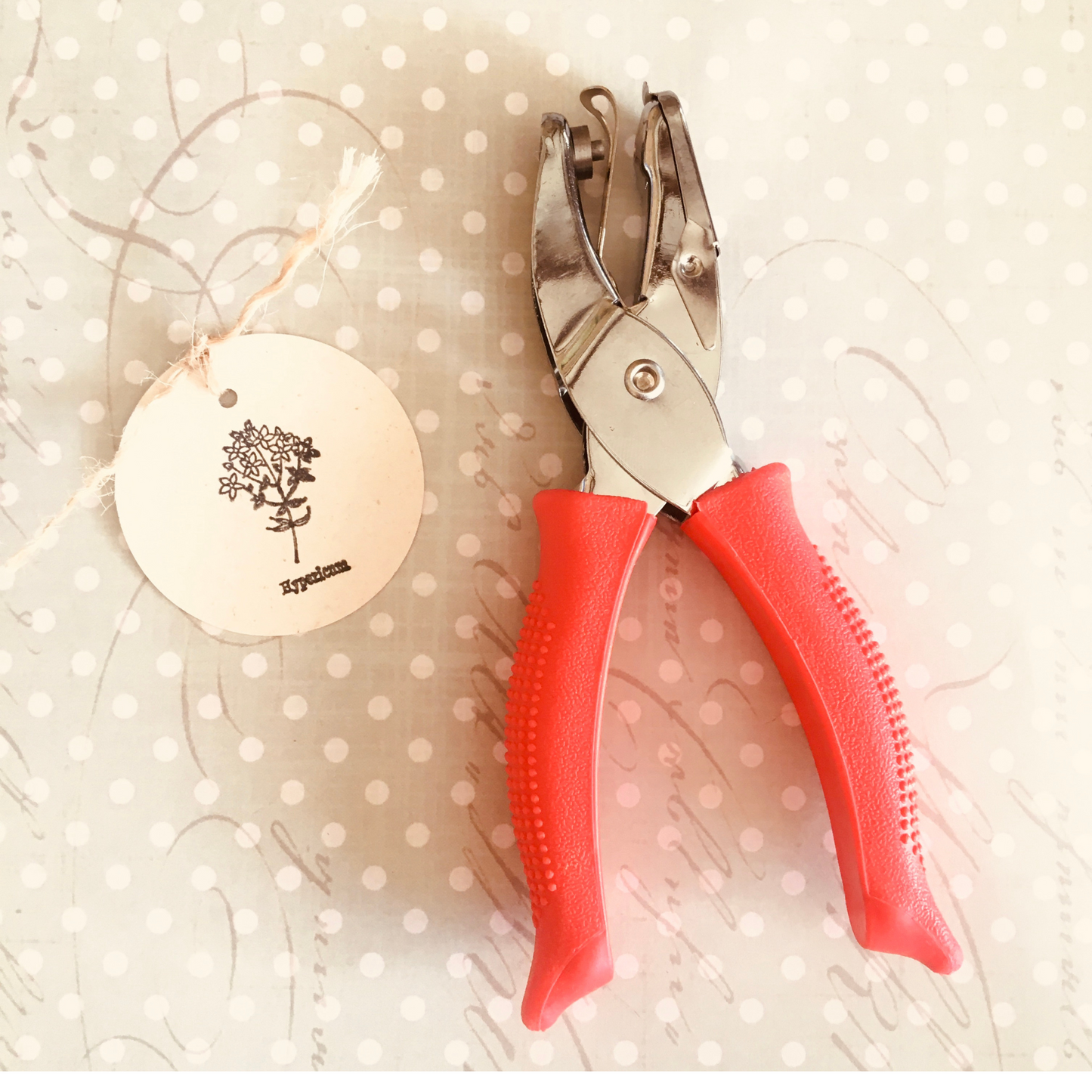 Copia de Pinza Perforadora para papel - Sacabocado forma Corazó