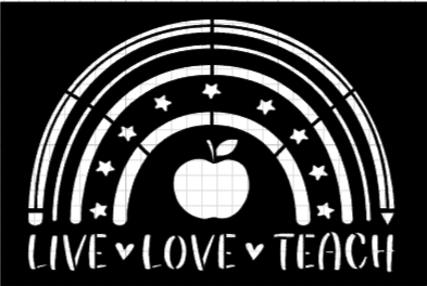 Stencil Arcoiris 002