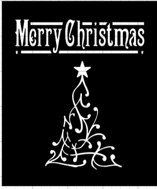 Stencil Navidad 13