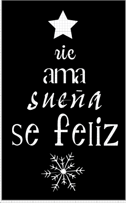 Stencil Navidad 18