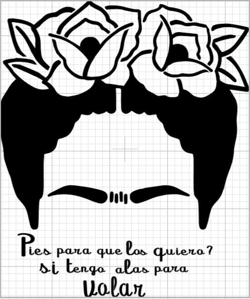 Stencil Frida 01a