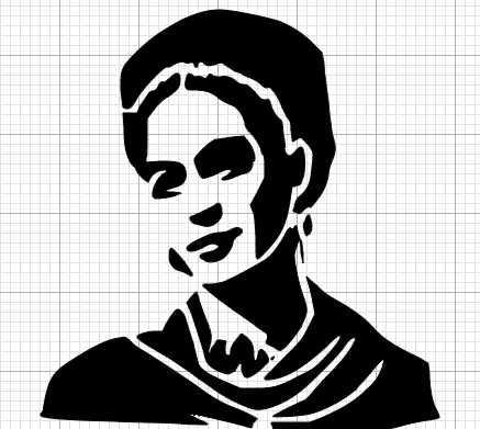 Stencil Frida 02a
