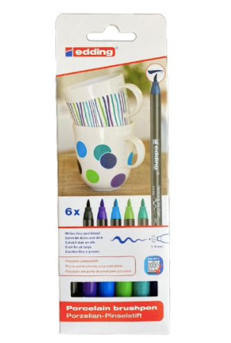 Marcadores para porcelana Edding