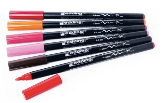 Marcadores para porcelana Edding