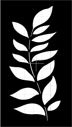 Stencil Botánicos 004b