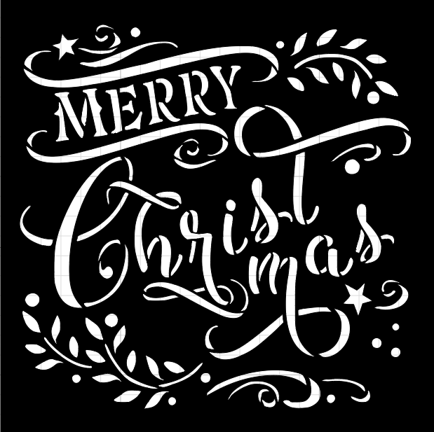 Stencil Navidad 29