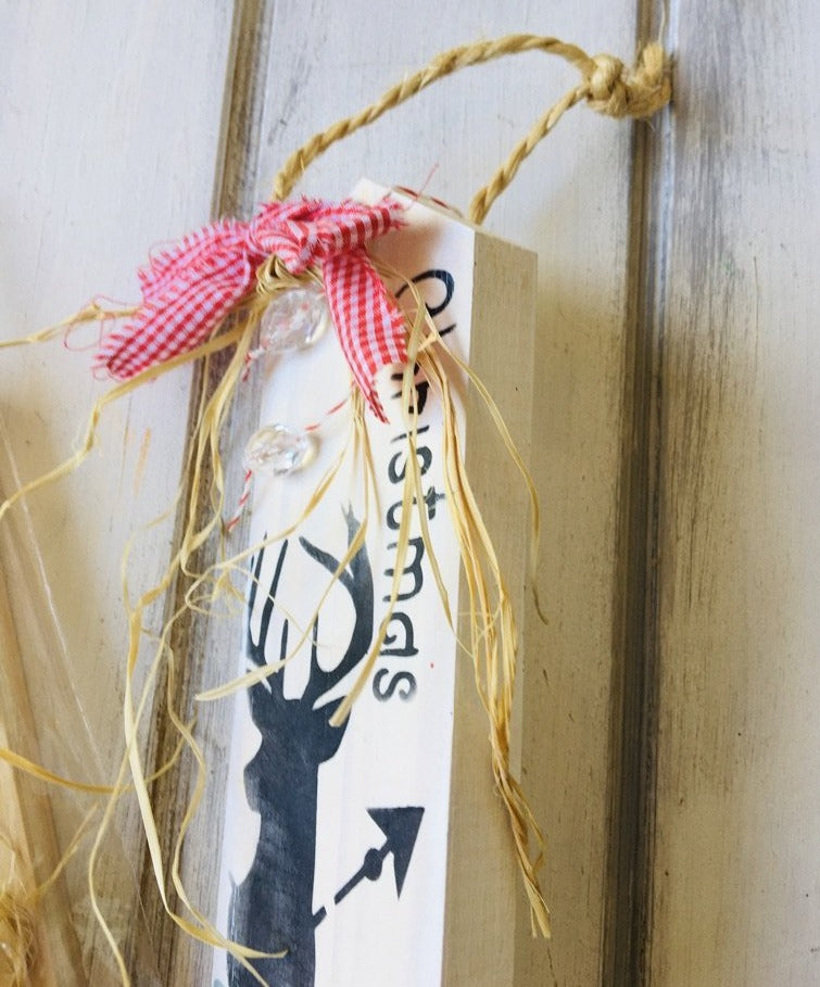 Tag navideño !! kit para hacer en casa.