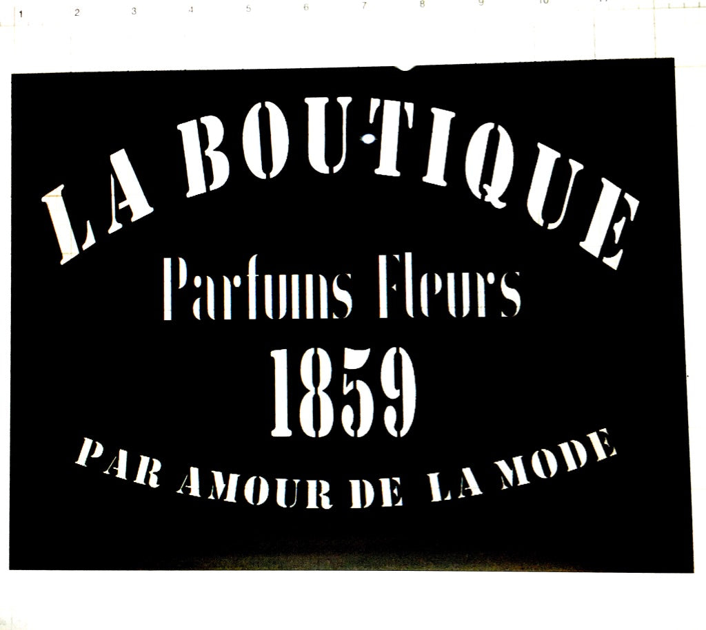 Stencil Carteles 028