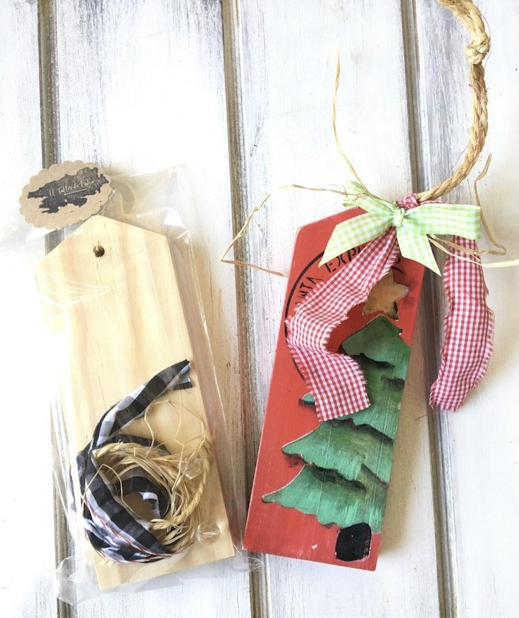 Tag navideño 3 !! kit para hacer en casa.