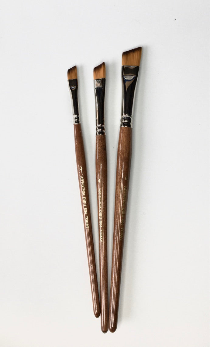 Pinceles Angular Ad (kit X3)
