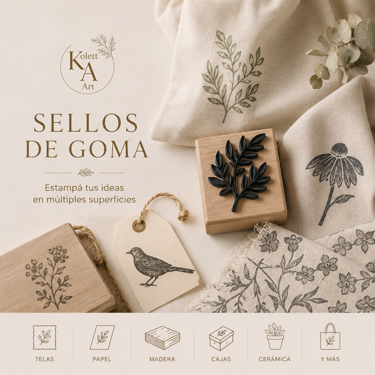 Sellos de Goma Kolett Art