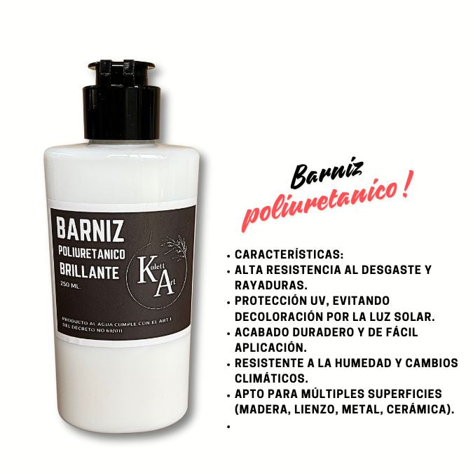 Barniz Poliuretano Brillante 150 ml