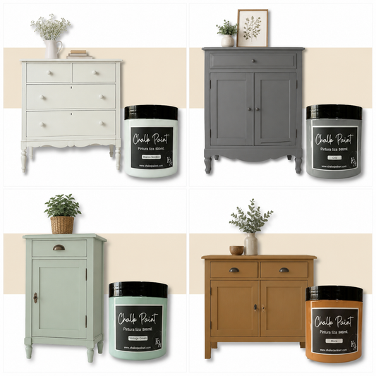 Chalk Paint-Pintura a la Tiza 500 ml.