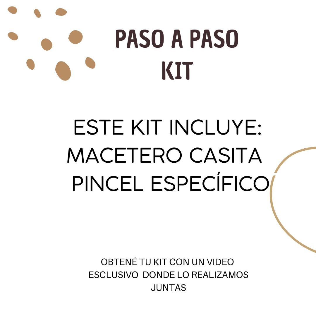 KIT CASITA MACETA