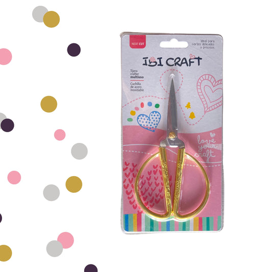 TIJERA CRAFTER IBI CRAFT MULTIUSO, DE PRECISIÓN, 15 cms