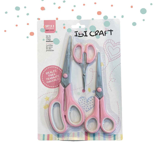 Copia de TIJERA CRAFTER IBI CRAFT MULTIUSO, DE PRECISIÓN, 15 cms