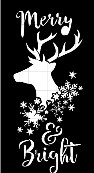 Stencil Navidad 28