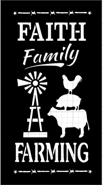 Stencil Carteles Kitchen Fram 048