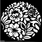Stencil  Mandala 003