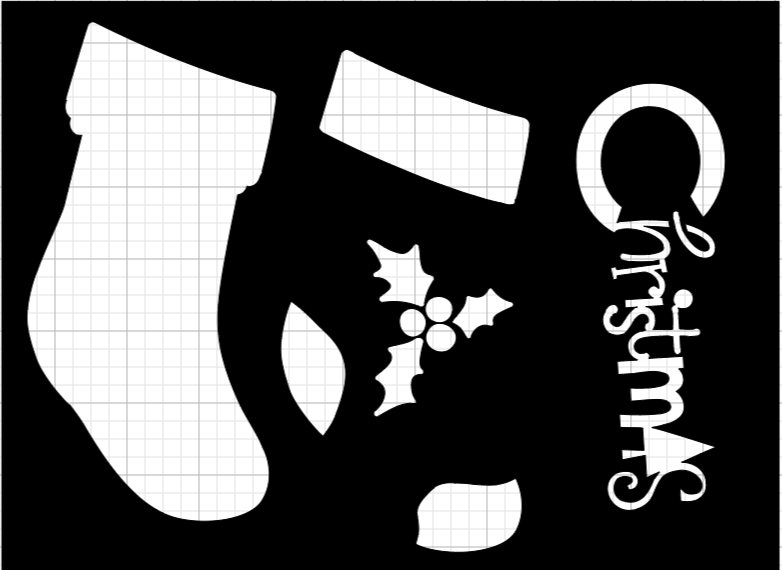 Stencil Navidad 8