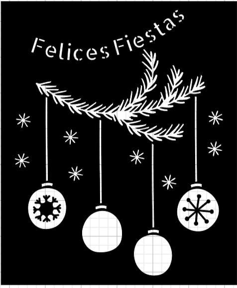 Stencil Navidad 9
