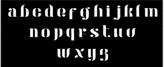 Stencil ABC 02