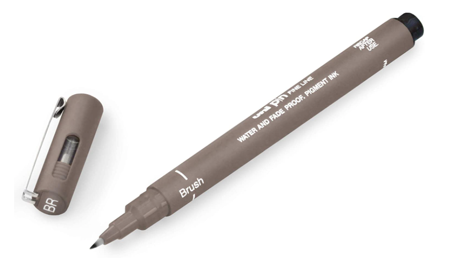 UNI p|n Brush  - Marcador punta pincel