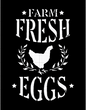 Stencil Carteles Kitchen Farm c5