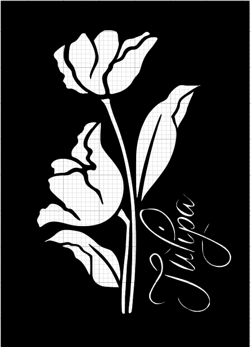 Stencil Botánicos 009