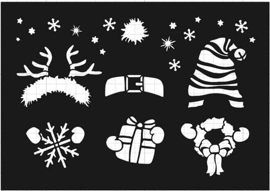Stencil Navidad 22