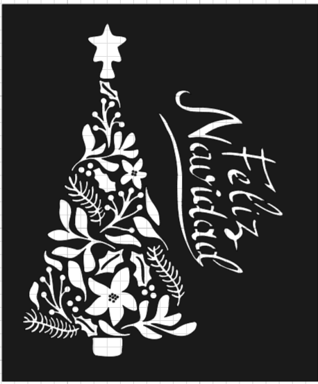 Stencil Navidad 24
