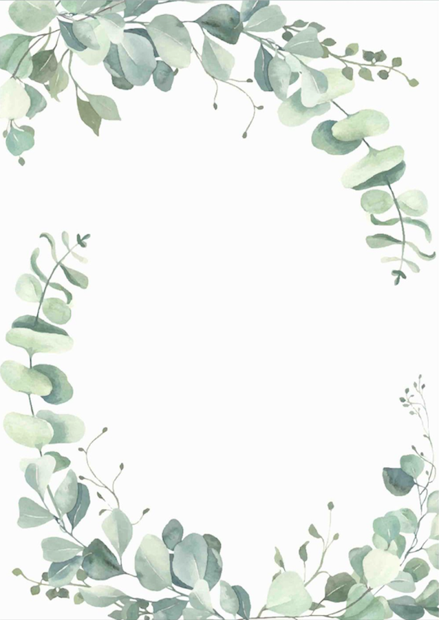 Láminas Sublimación Botánicas  (Tamaño A5 10cm x 15cm)