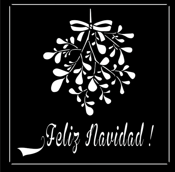 Stencil Navidad 33