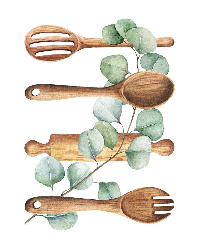 Láminas para Sublimación  Té, café y cocina (Tamaño A4 21cm x 29cm)