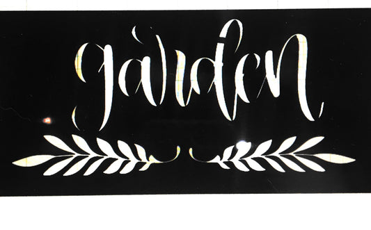 Stencil Garden 017