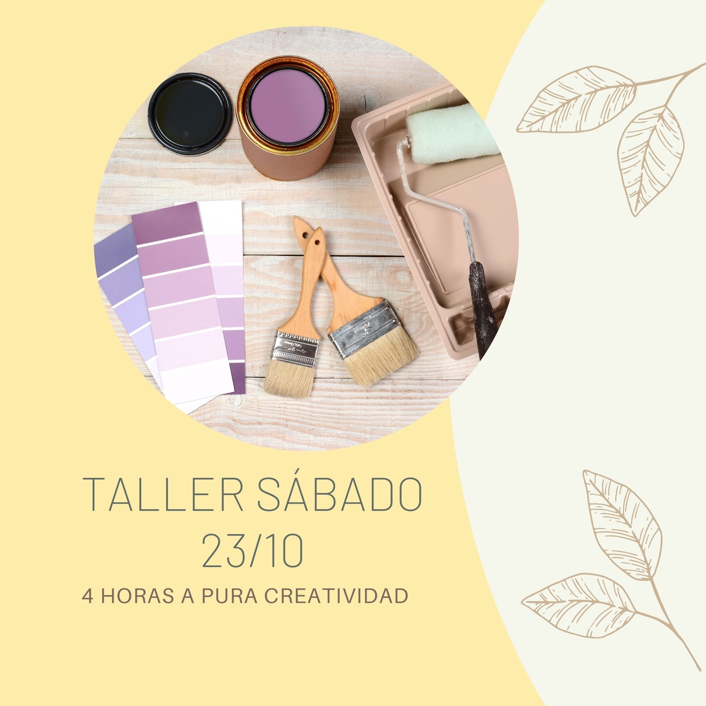 Seña  Próximo Taller 4h Sábado 23 /10